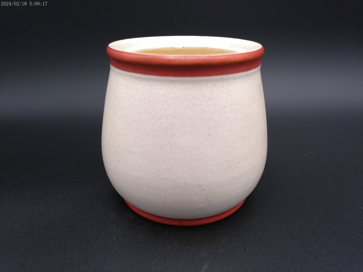 Roseville Bowl Poughkeepsie Club Jar Humidor