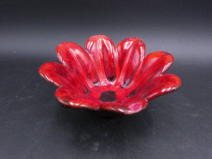 Mid Century Evangeline Pottery Flower Shape Bowl No. 968