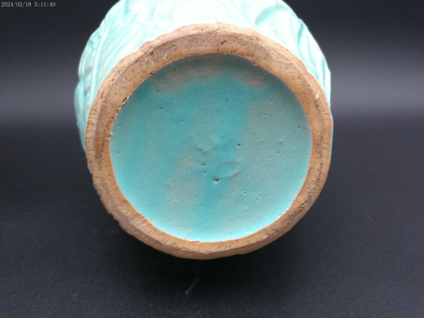 Weller Art Pottery Green Vase Vintage