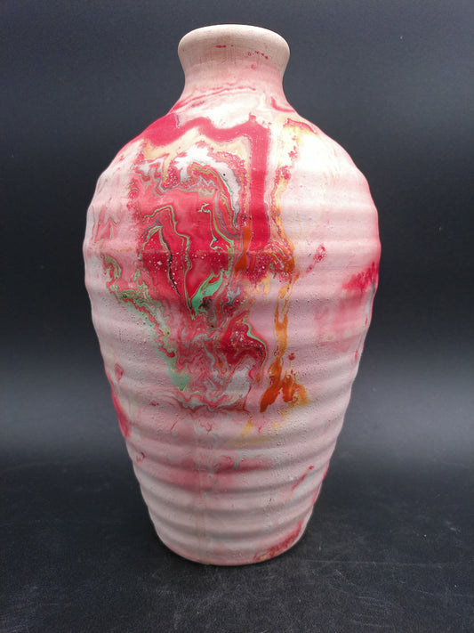 Japan 1970s Nemadji pottery vintage vase