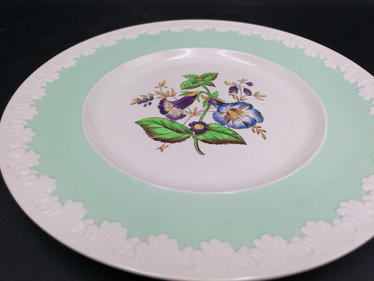 Wedgwood China Corinthian 1930s Mint Color made in England Lot of 2