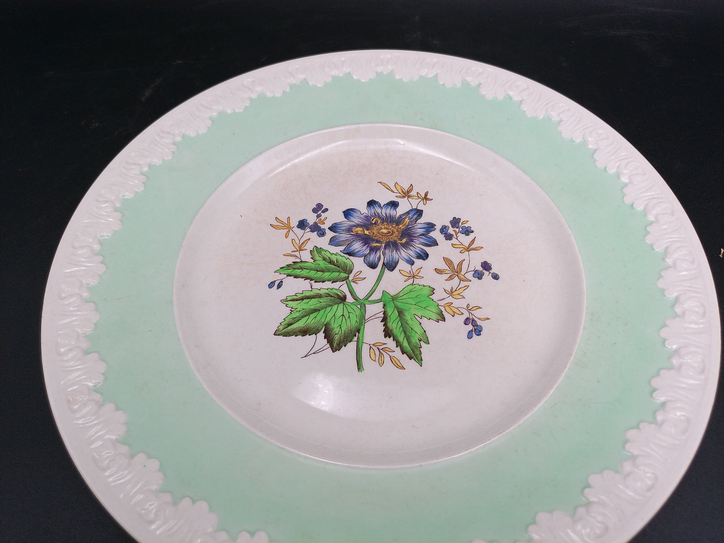 Wedgwood China Corinthian 1930s Mint Color made in England Lot of 2