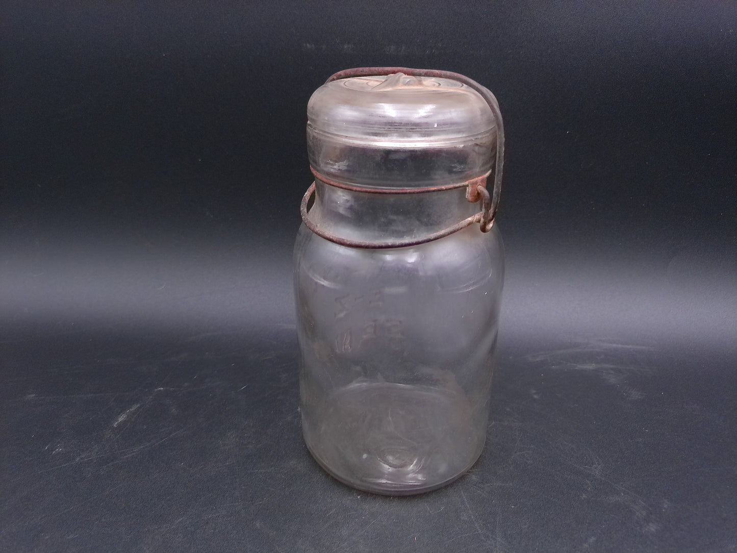 Atlas EZ Seal  Glass Jar Vintage