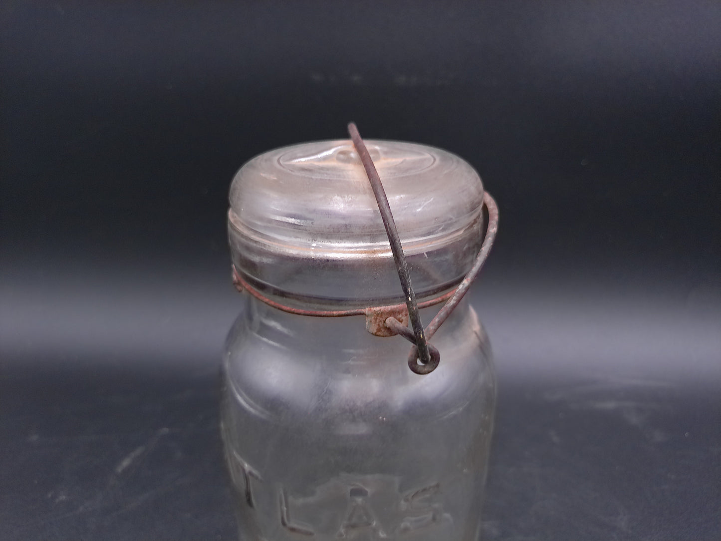 Atlas EZ Seal  Glass Jar Vintage