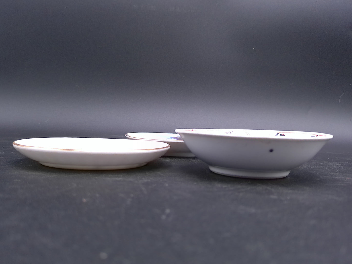 Lot of 3 Japanese plate Aynsley Pembroke Fine Bone China and Japan small Island Plate