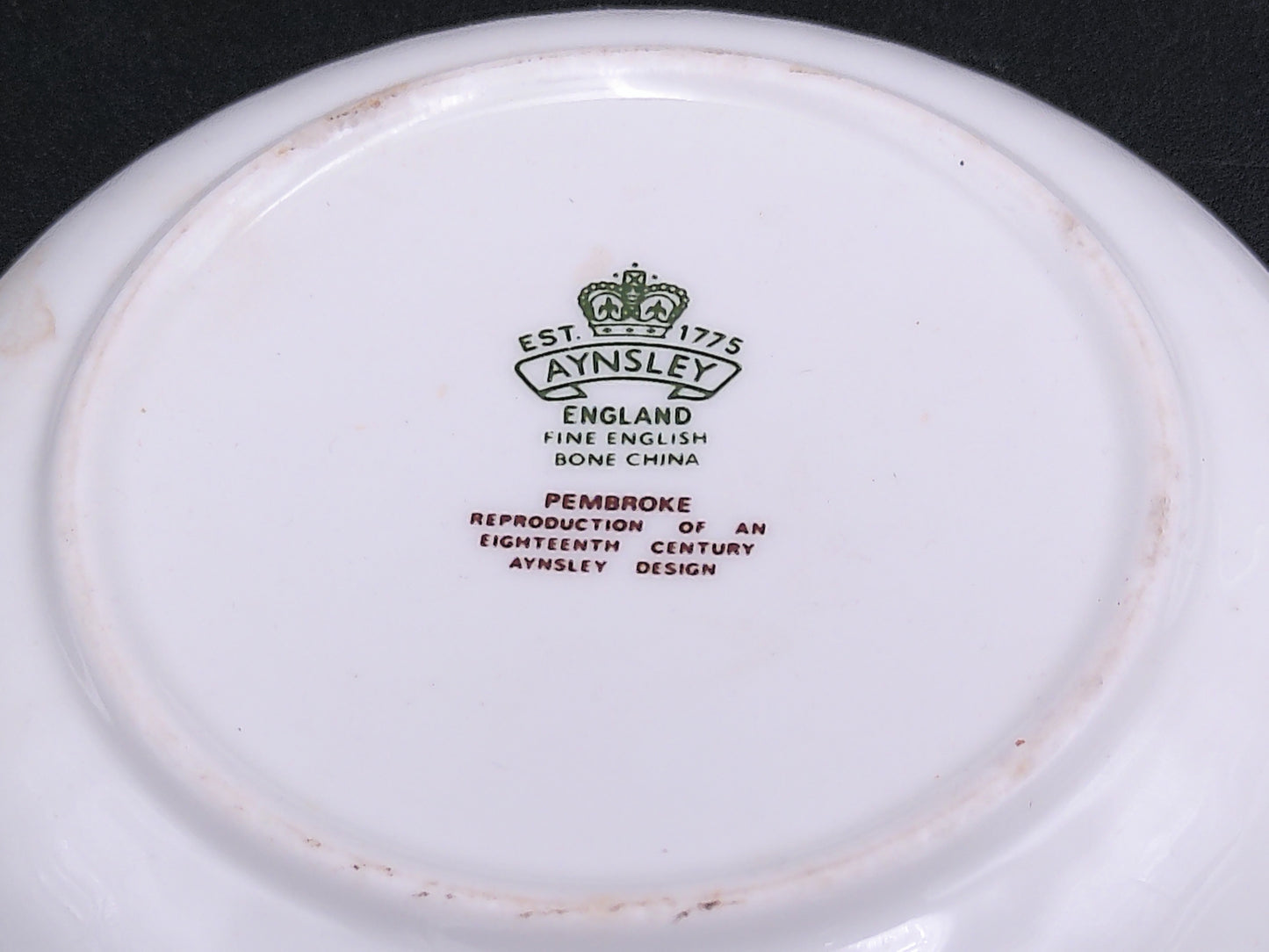 Lot of 3 Japanese plate Aynsley Pembroke Fine Bone China and Japan small Island Plate