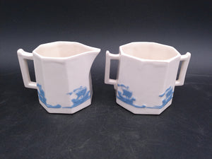 Rockwood Pottary Blue Sailing Ship  M-11 Pattern Creamer