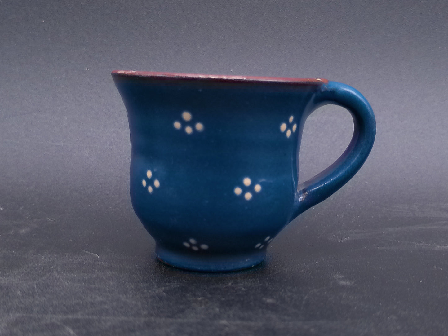 Coffee Mug Lot of 4 and Small Bowl Colorful some from Poland Swedish