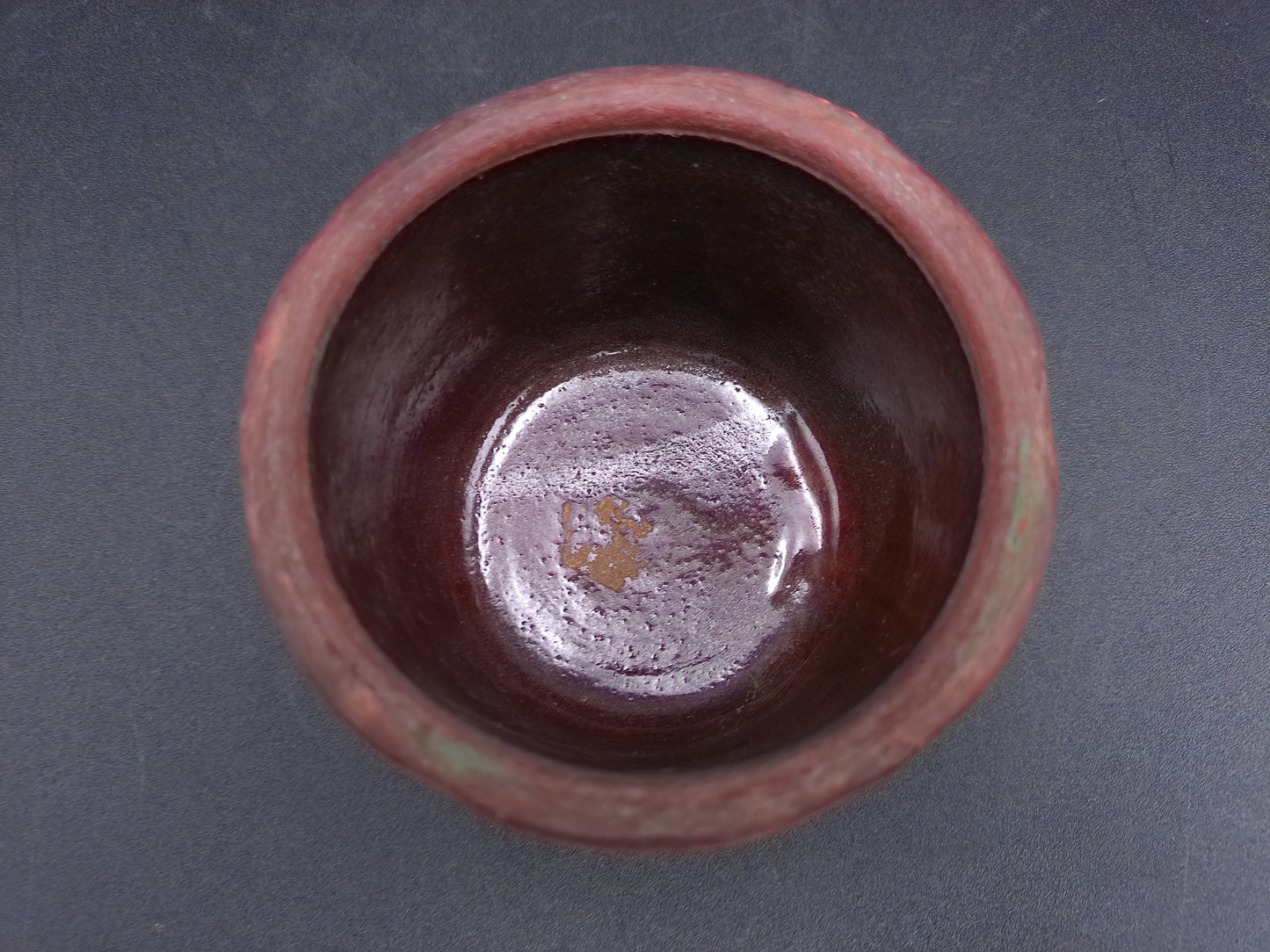 Zane Ware Pottery Bowl Vase Planter Brown Clay Made in USA