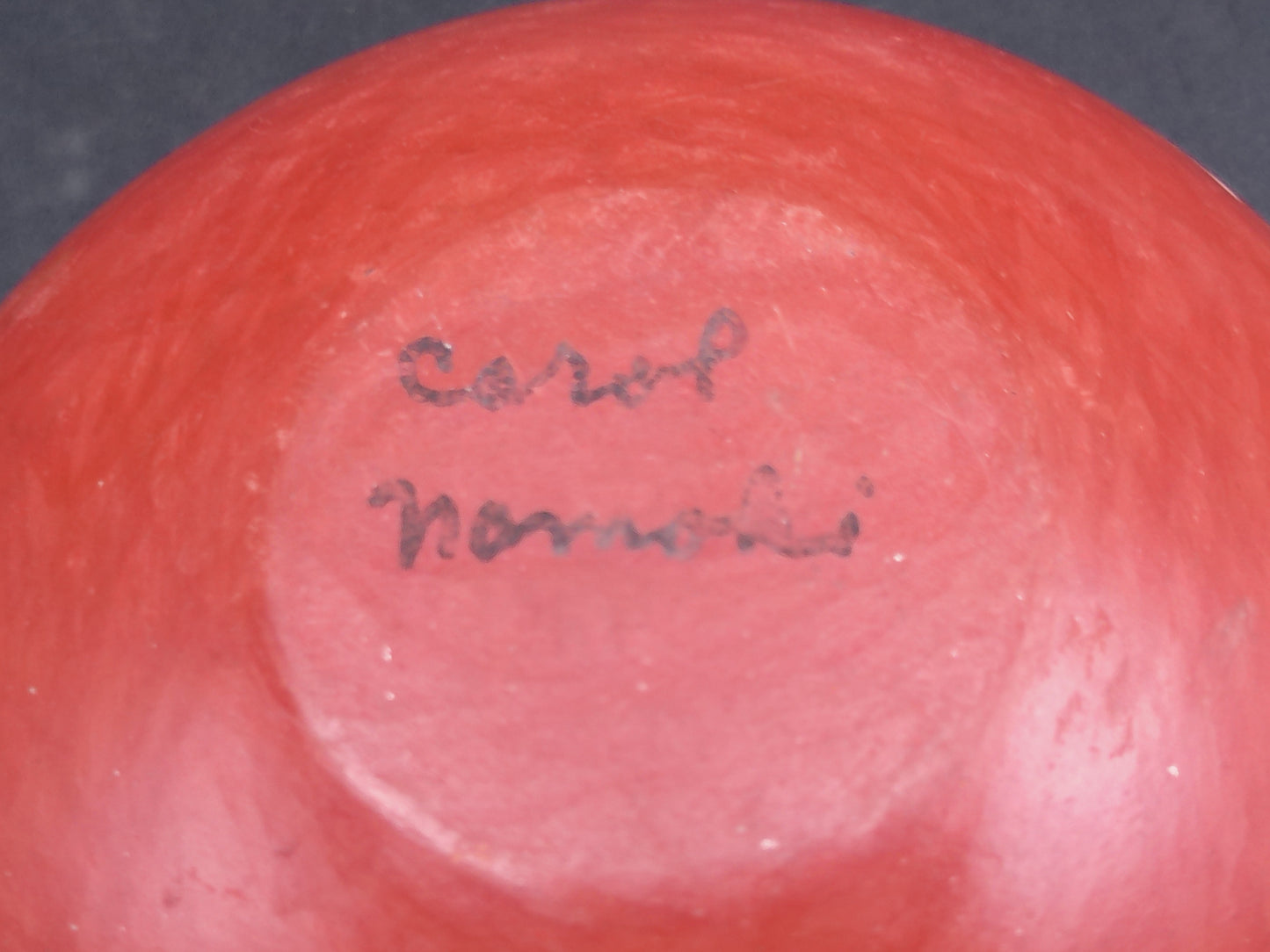 Early Hopi Ceramic Clay Pot Vintage signed Carol