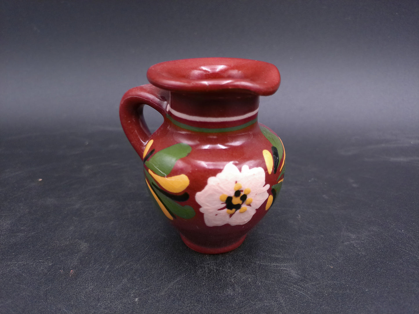 Vase Pitcher ceramic small vintage Flower pottery Retro style home decor