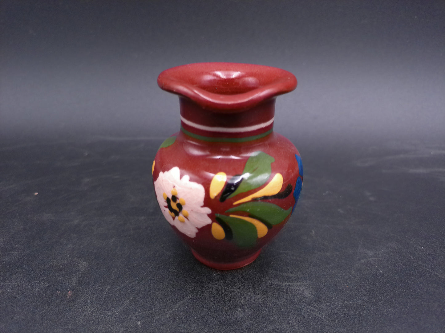 Vase Pitcher ceramic small vintage Flower pottery Retro style home decor