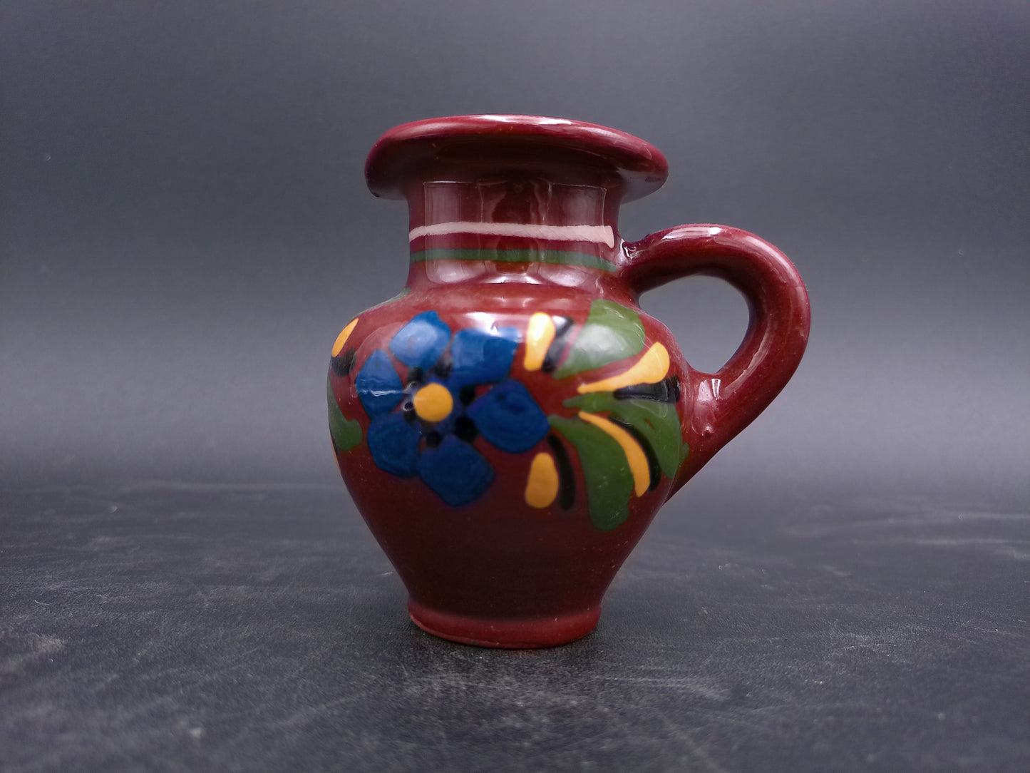 Vase Pitcher ceramic small vintage Flower pottery Retro style home decor