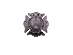 West Bend Fire Dept Badge Vintage