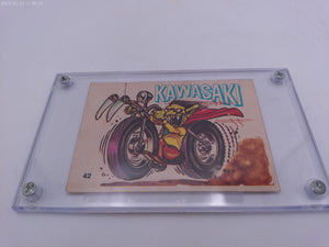 Odd Rods All Stars #42 Kawasaki Trading Card Authenticated Rare 1970