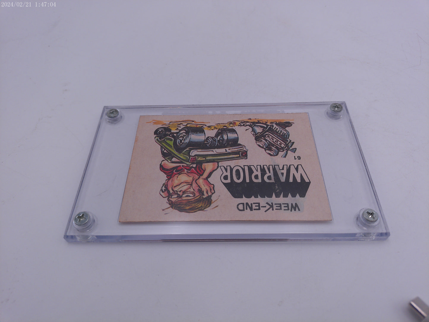 Odd Rods #61 Weekend Warrior Authenticated 1971 Trading Card