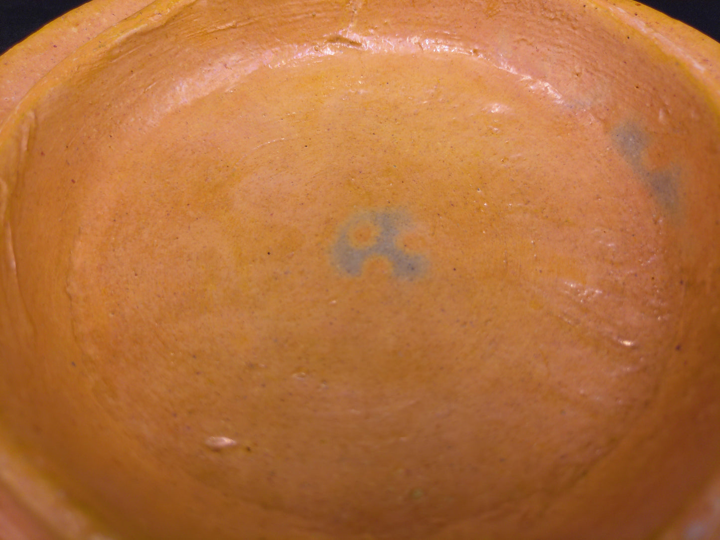 Bowl Pot With Lid Stoneware Chili Crock Pottery with Handle Vintage
