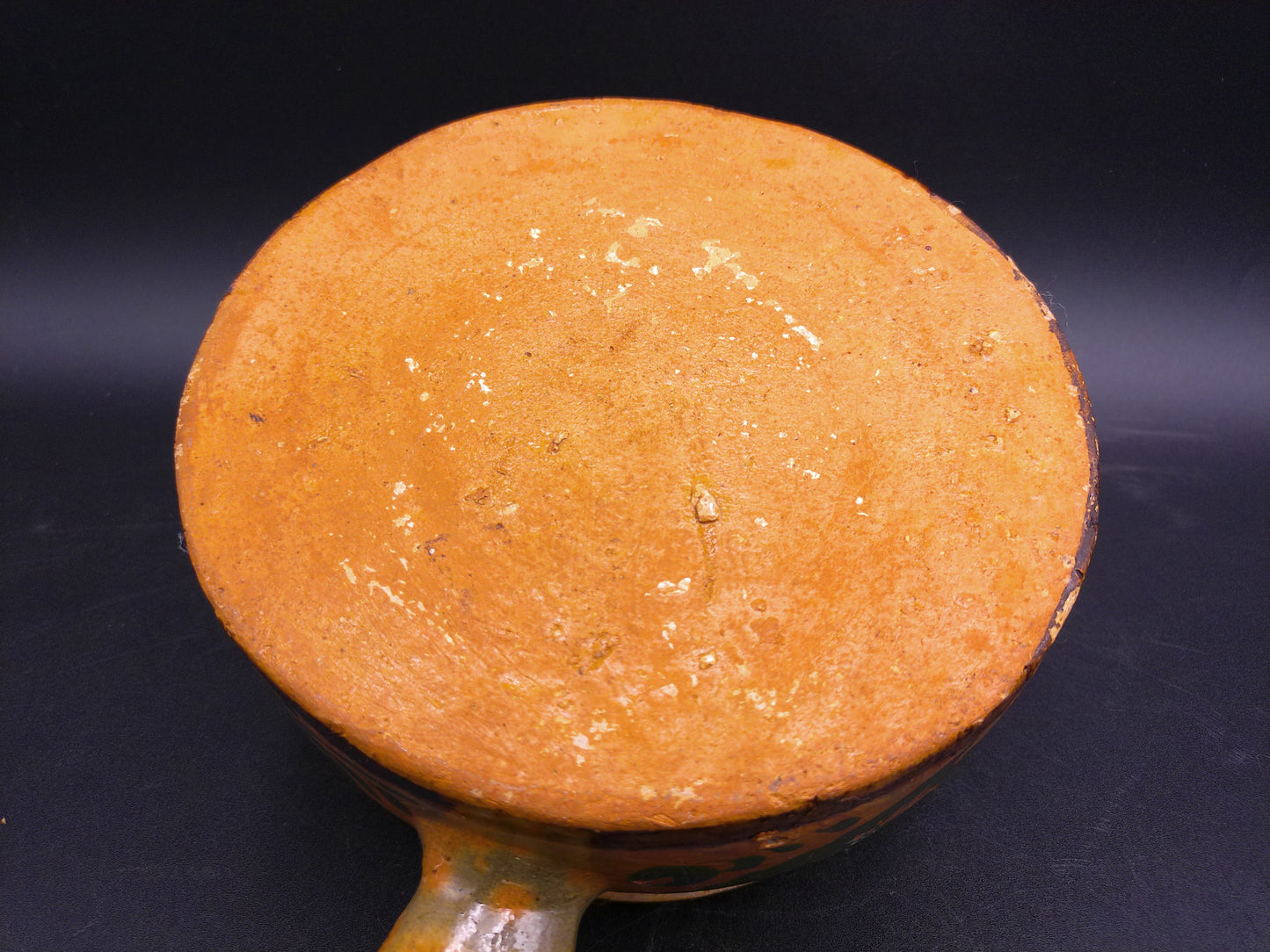 Bowl Pot With Lid Stoneware Chili Crock Pottery with Handle Vintage