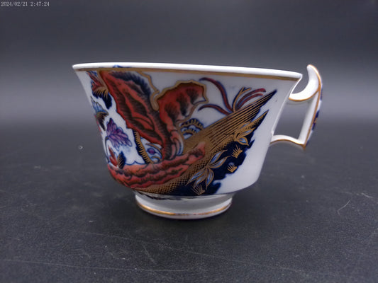 Tee coffee Cup Very Old Antique Cold painted rim and unique handle design