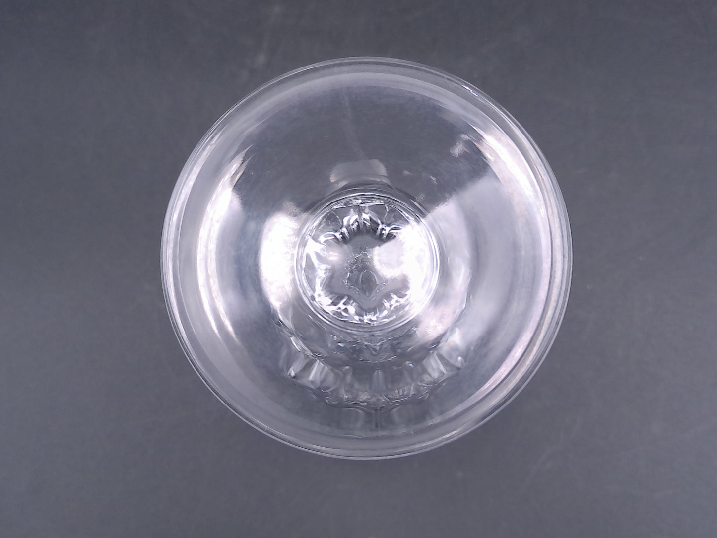 Water Goblet Wine Glass Crystal St. Germain Durand Vintage - Set of 2