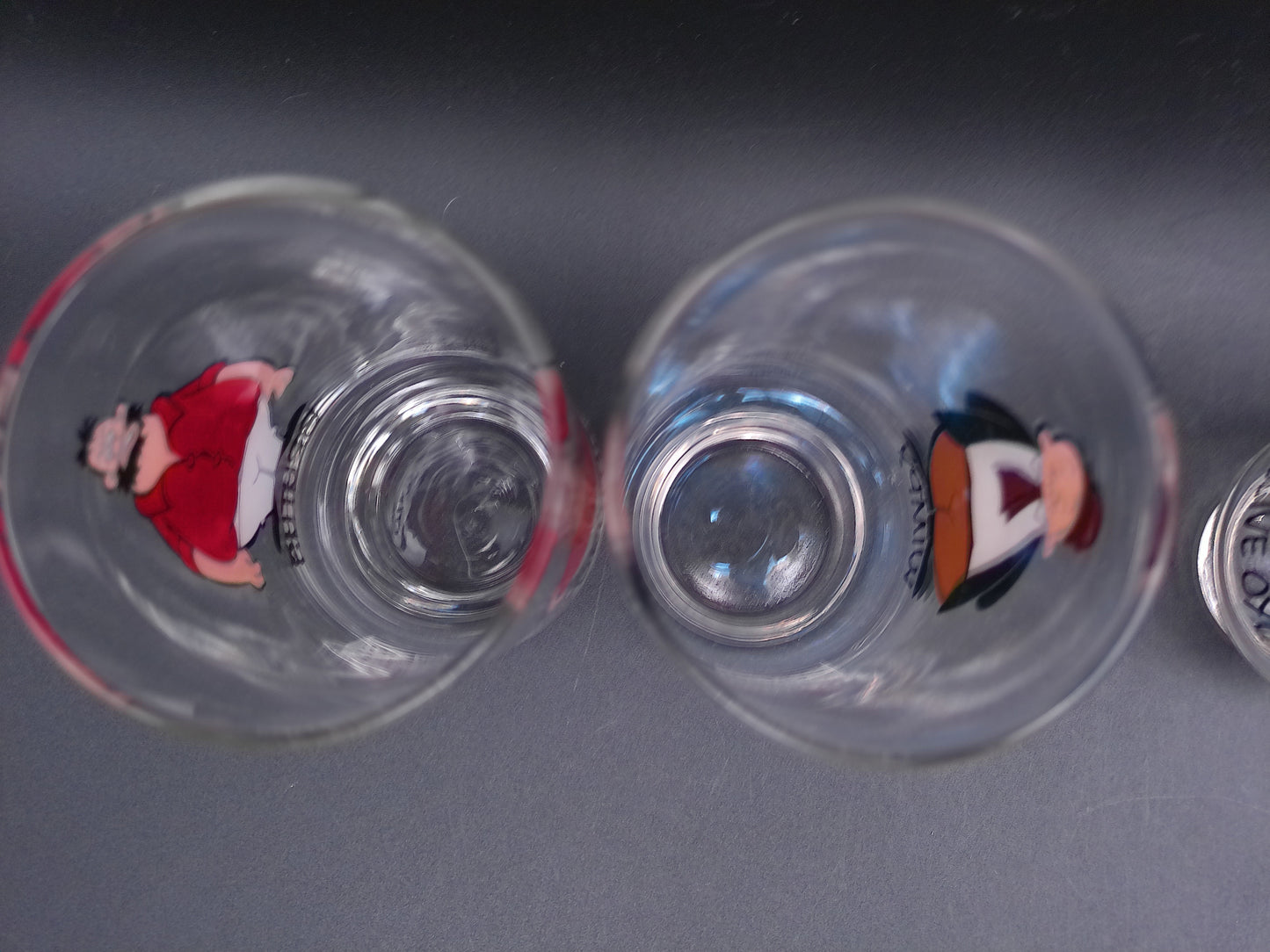 Coca Cola Kollect-A-Set Series Popeye Glasses Glass 1975