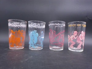 Welch's Glass Jars Flintstone Archie 1953 1955 1964 1973