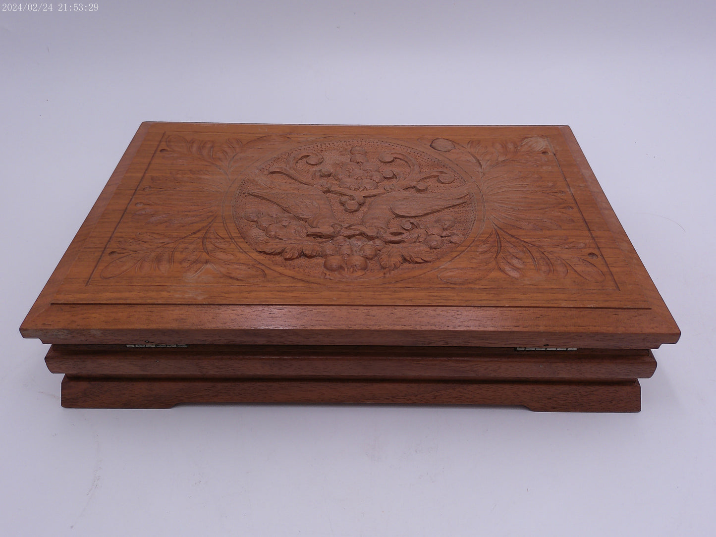 Hand Carved Decorative  Jewelry Box