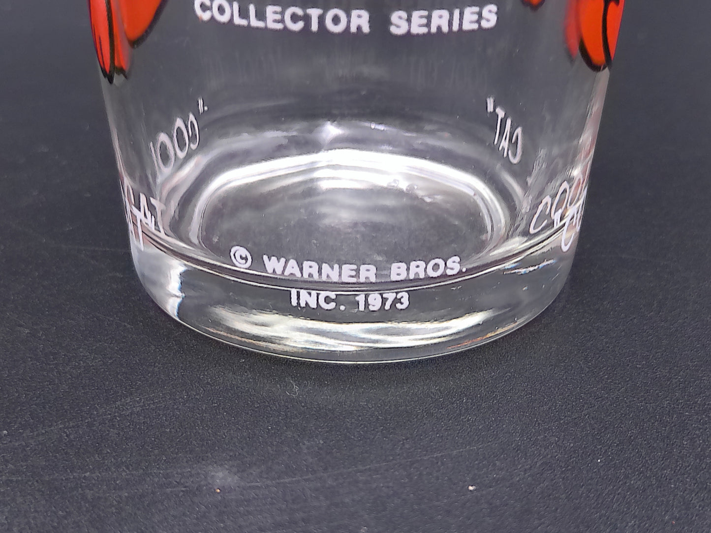 Pepsi Warner Bros. Set of 6 Glasses 1973 1976 1977  Cool Cat Daffy Duck & Taz