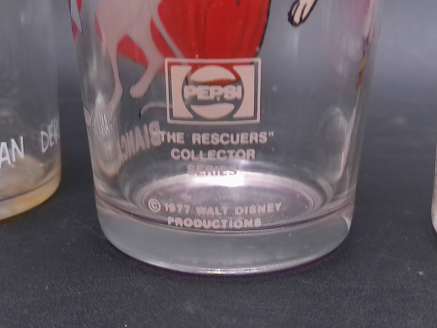 Pepsi Warner Bros. Set of 6 Glasses 1973 1976 1977  Cool Cat Daffy Duck & Taz