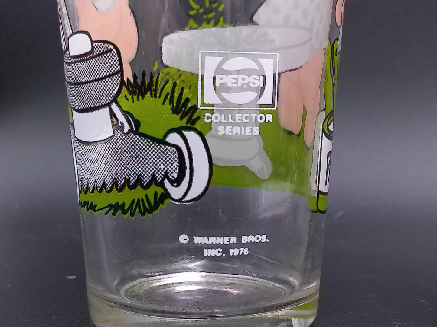Pepsi Warner Bros. Set of 6 Glasses 1973 1976 1977  Cool Cat Daffy Duck & Taz
