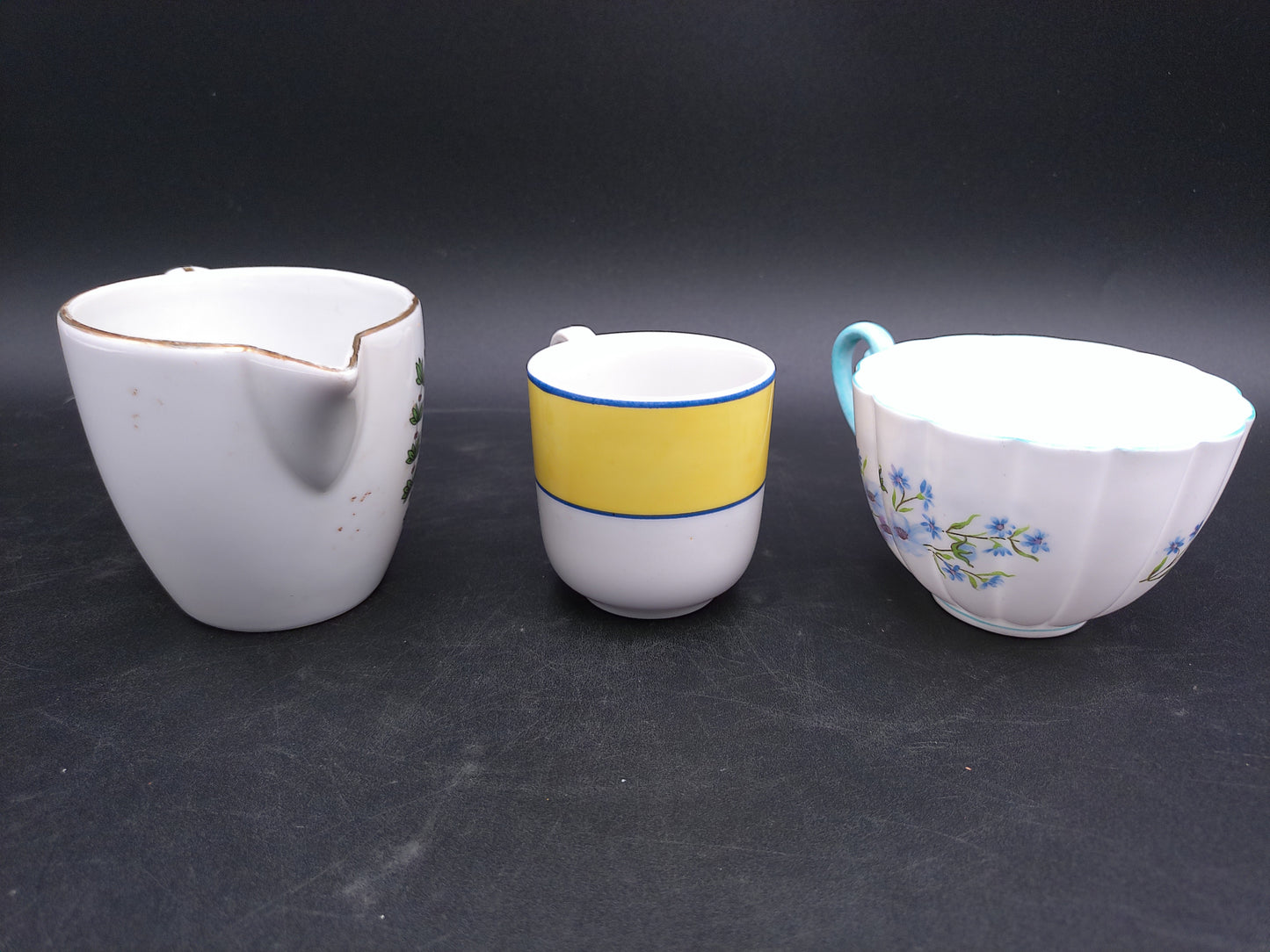 Doctor Creamer Latin  Goldhelley Dainty Blue Rock Fine Bone Chin Vintage