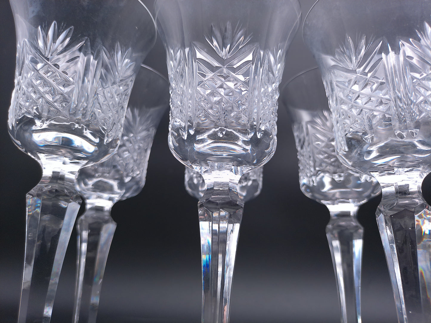 Crystal Glasses Set of 6  Water Wine Cristio over 24%