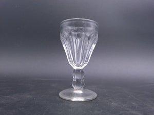American Depression Water  Wine Glass Pre 1940s