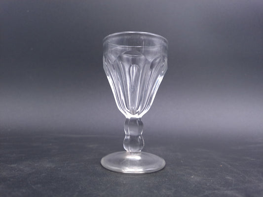 American Depression Water  Wine Glass Pre 1940s