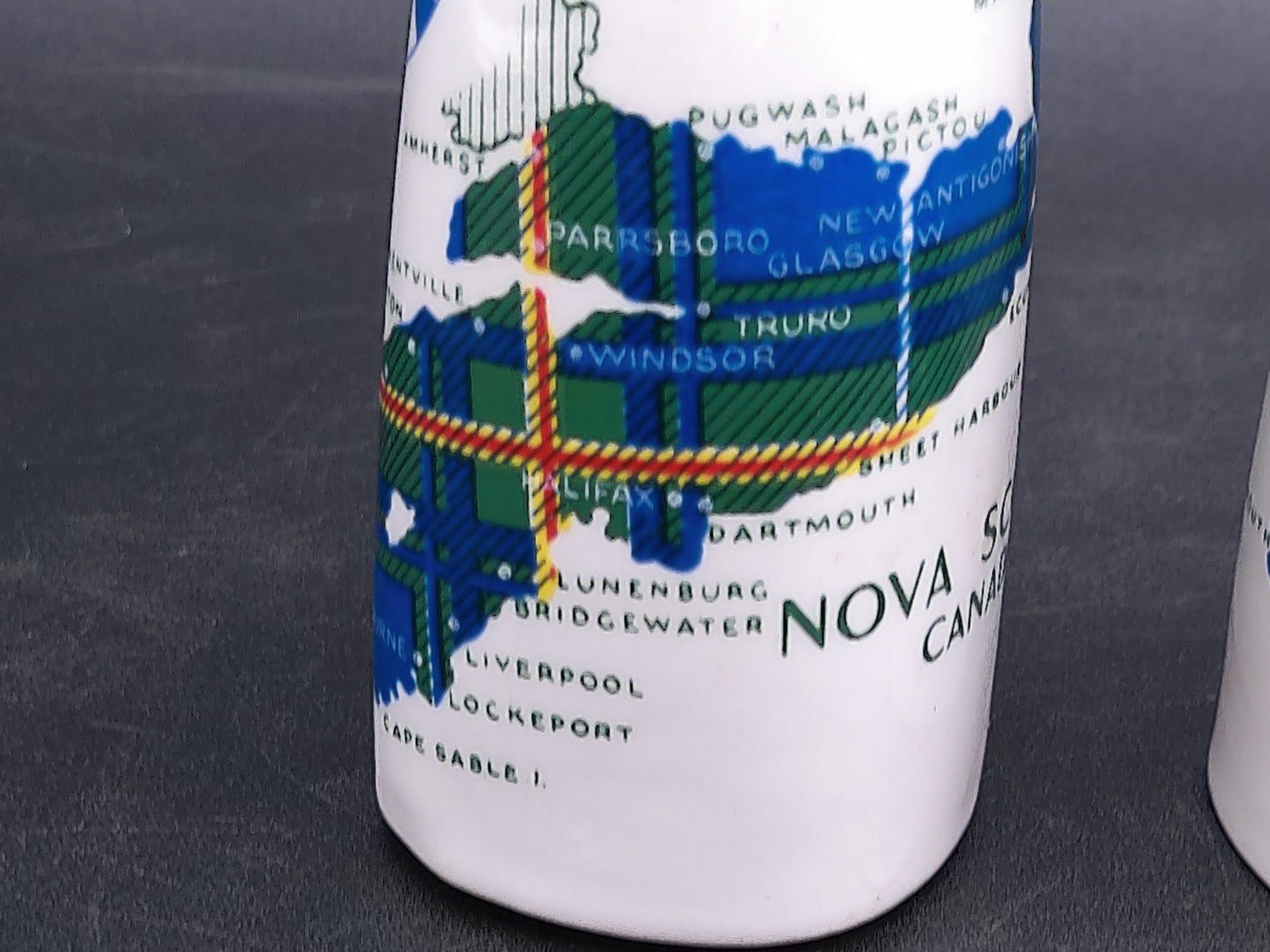 Nova Scotia Souvenir Salt & Pepper Shakers Made in England Vintage