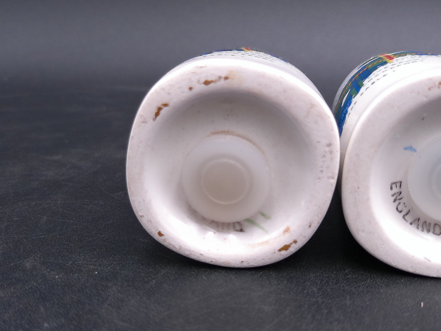 Nova Scotia Souvenir Salt & Pepper Shakers Made in England Vintage