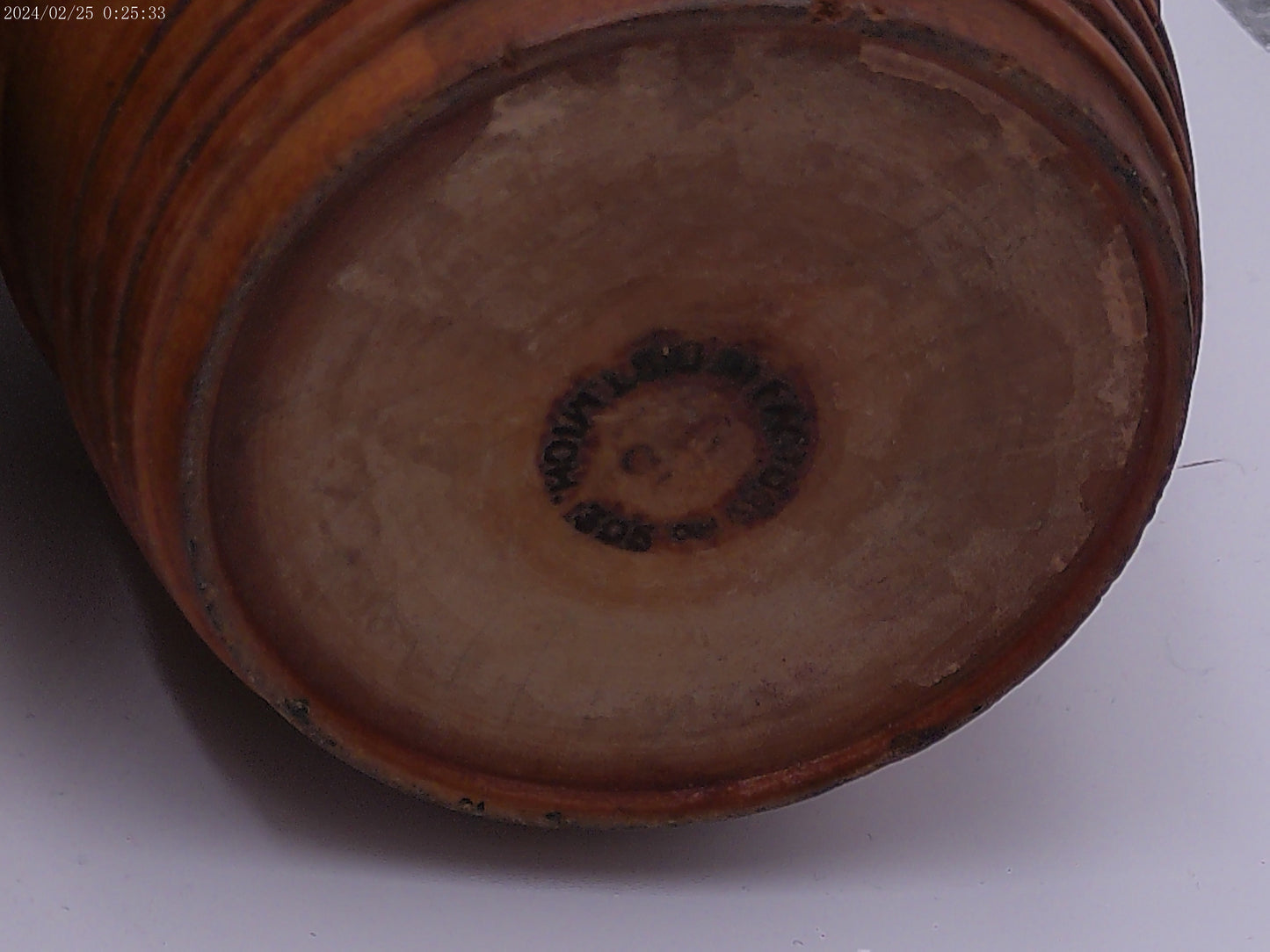 Lot of 3 Antique Treen Small Barrels Container Humidor