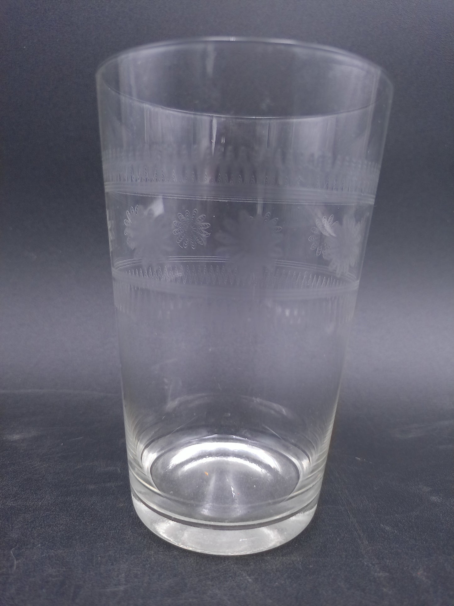 Glass Vase and Mudhalls Remedy Glass Bottle Vintage