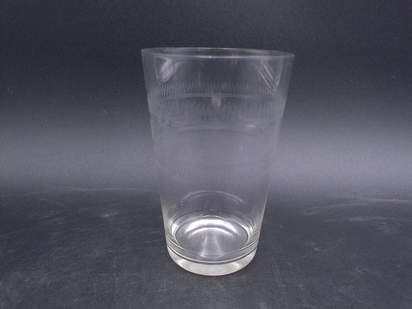 Glass Vase and Mudhalls Remedy Glass Bottle Vintage