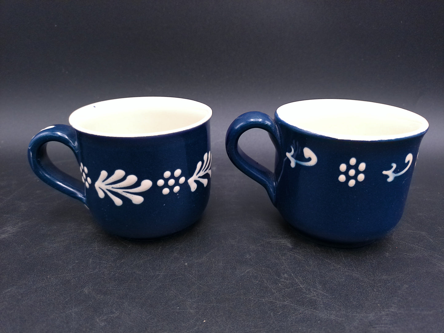 Coffee Cups Karl and Fred  Painted on Cups