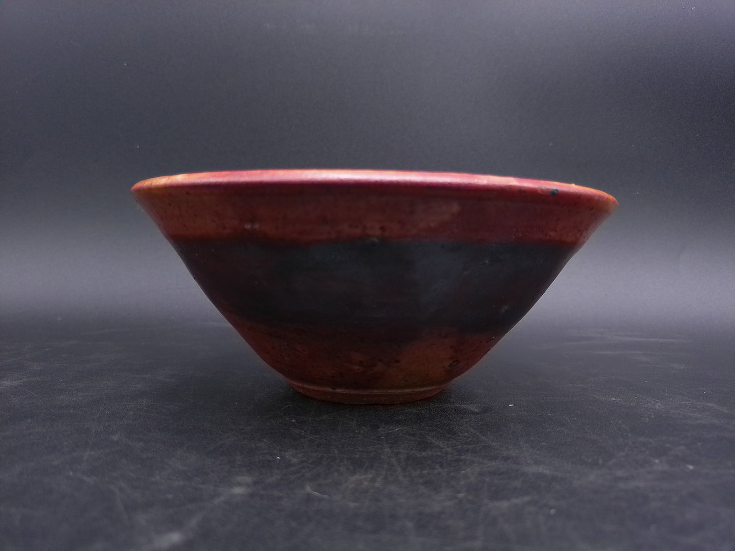 Hand Made Rustic Pottery Decorative Coffee Table Bowl Wood Turned