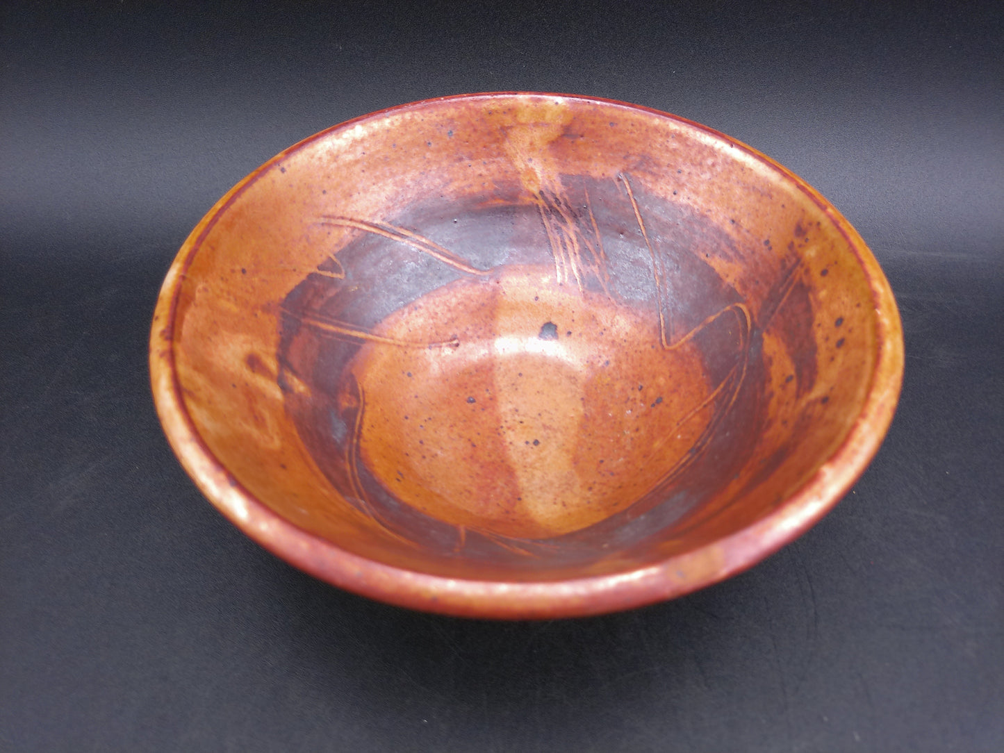 Hand Made Rustic Pottery Decorative Coffee Table Bowl Wood Turned