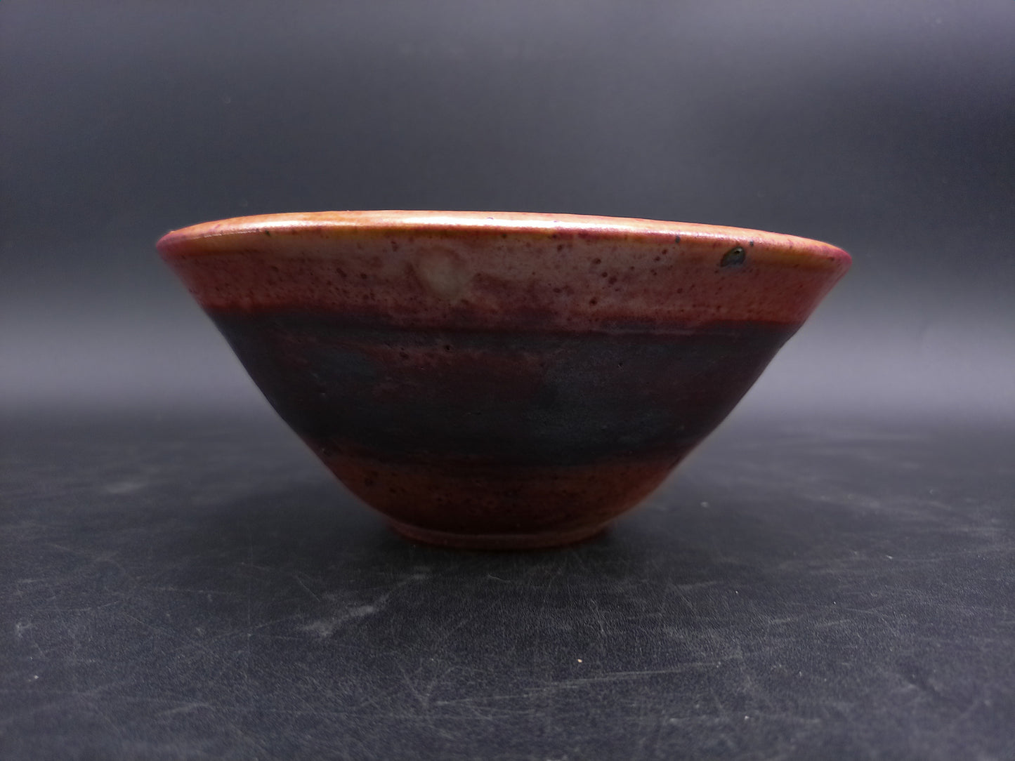Hand Made Rustic Pottery Decorative Coffee Table Bowl Wood Turned