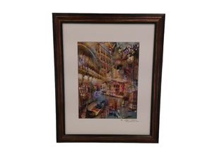 Art Limited Edition  85/100  of an Artistic Collage of Venice Carnival in Italy