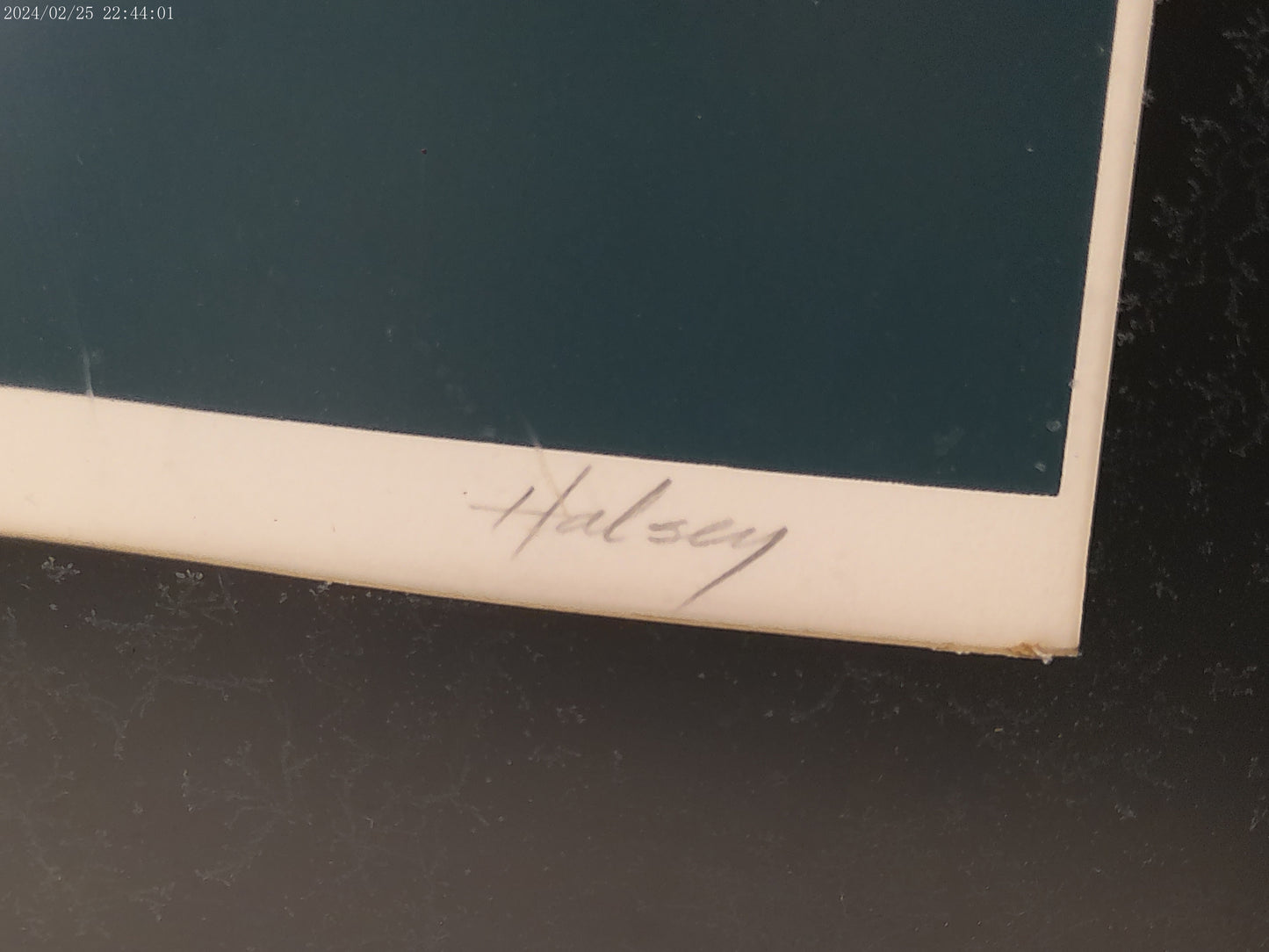 Art by Brian Halsey Centroid (30/125), 1975  signed Serigraph Framed paperwork