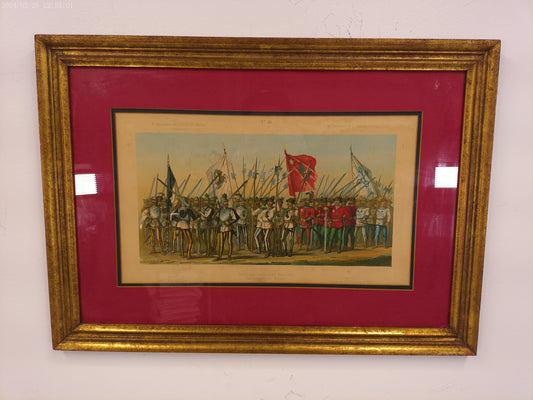 Art Expedition Dalp'Sche Buchhandung in Bern War 1800's Print Framed