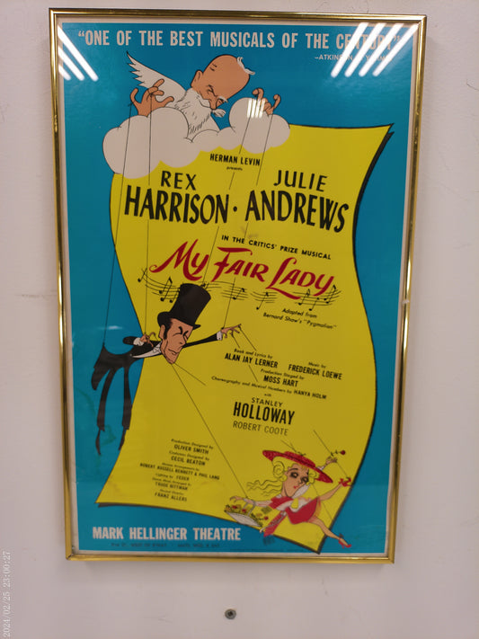 Art Poster Framed My Fair Lady 1959