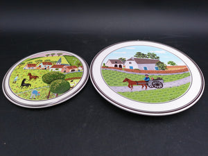 Villeroy & Boch Plate and Pot Cover Vintage anno 1748