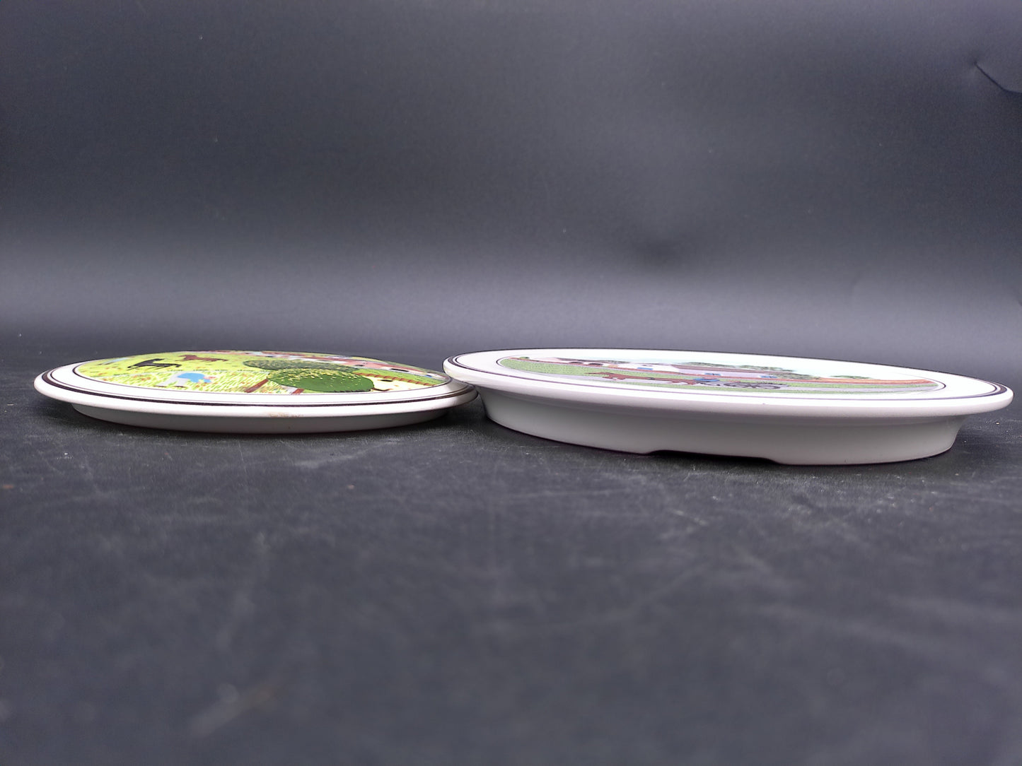 Villeroy & Boch Plate and Pot Cover Vintage anno 1748