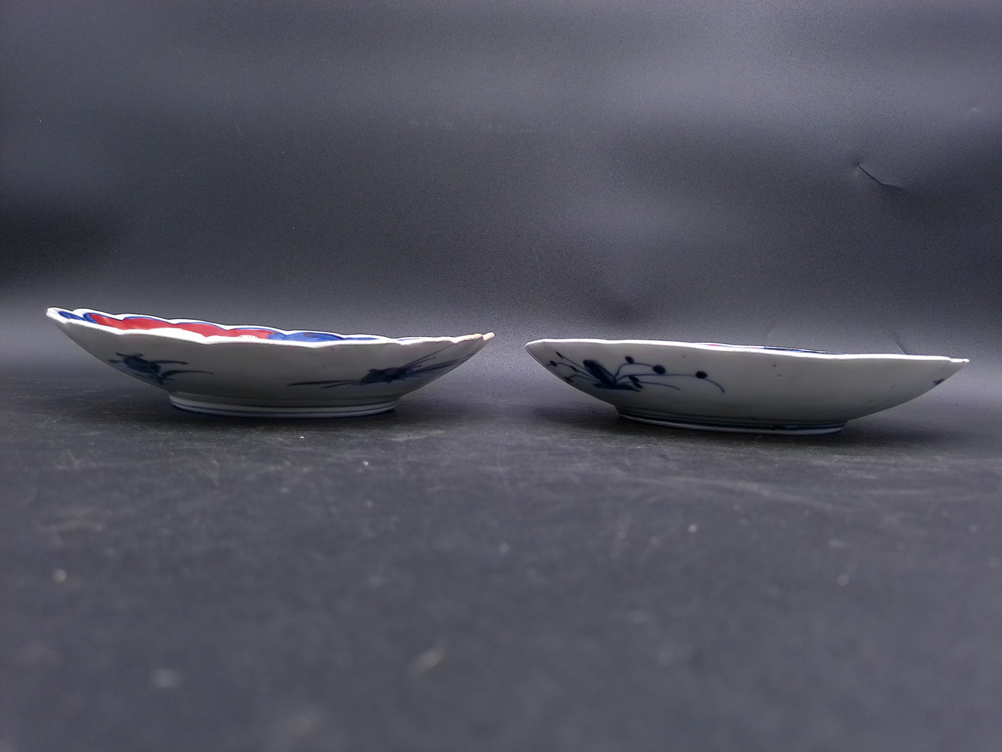 Japanese Imari Plate  Lot of 2 Plates  Hand Painted Porcelain Antique